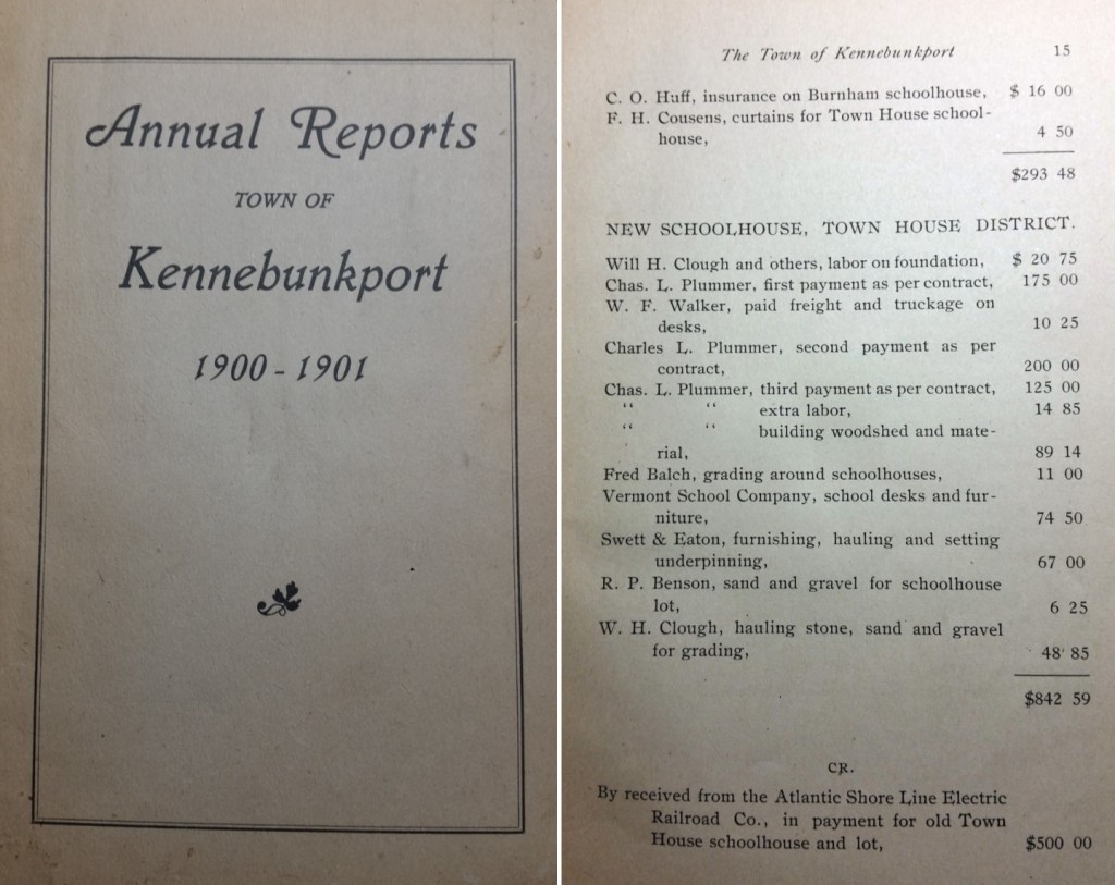 New Town House School annual Report 1900